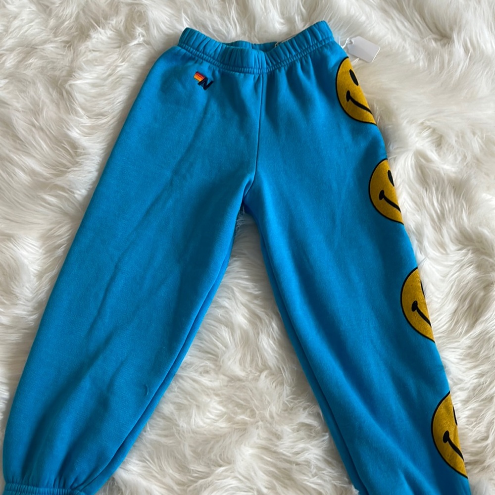These are aviator nation sweat pants for kids size youth for